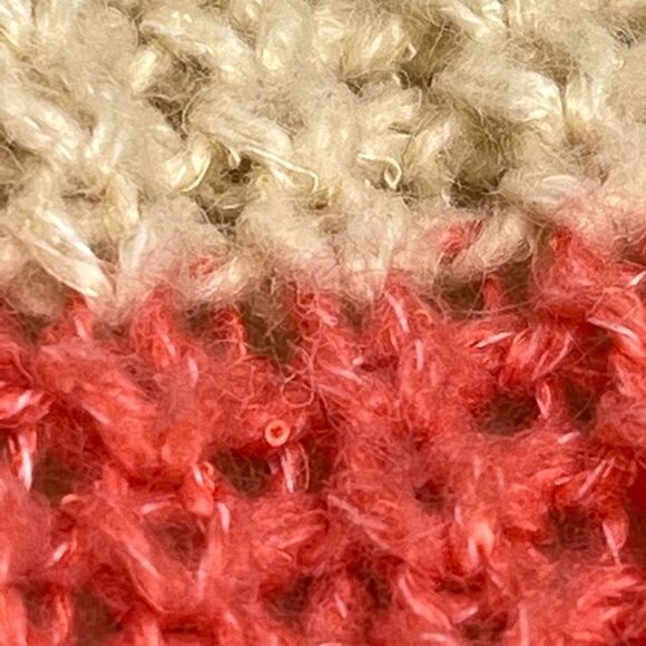 Torrid multi striped V-neck pullover oversized sweater size 1X - Picture 13 of 16